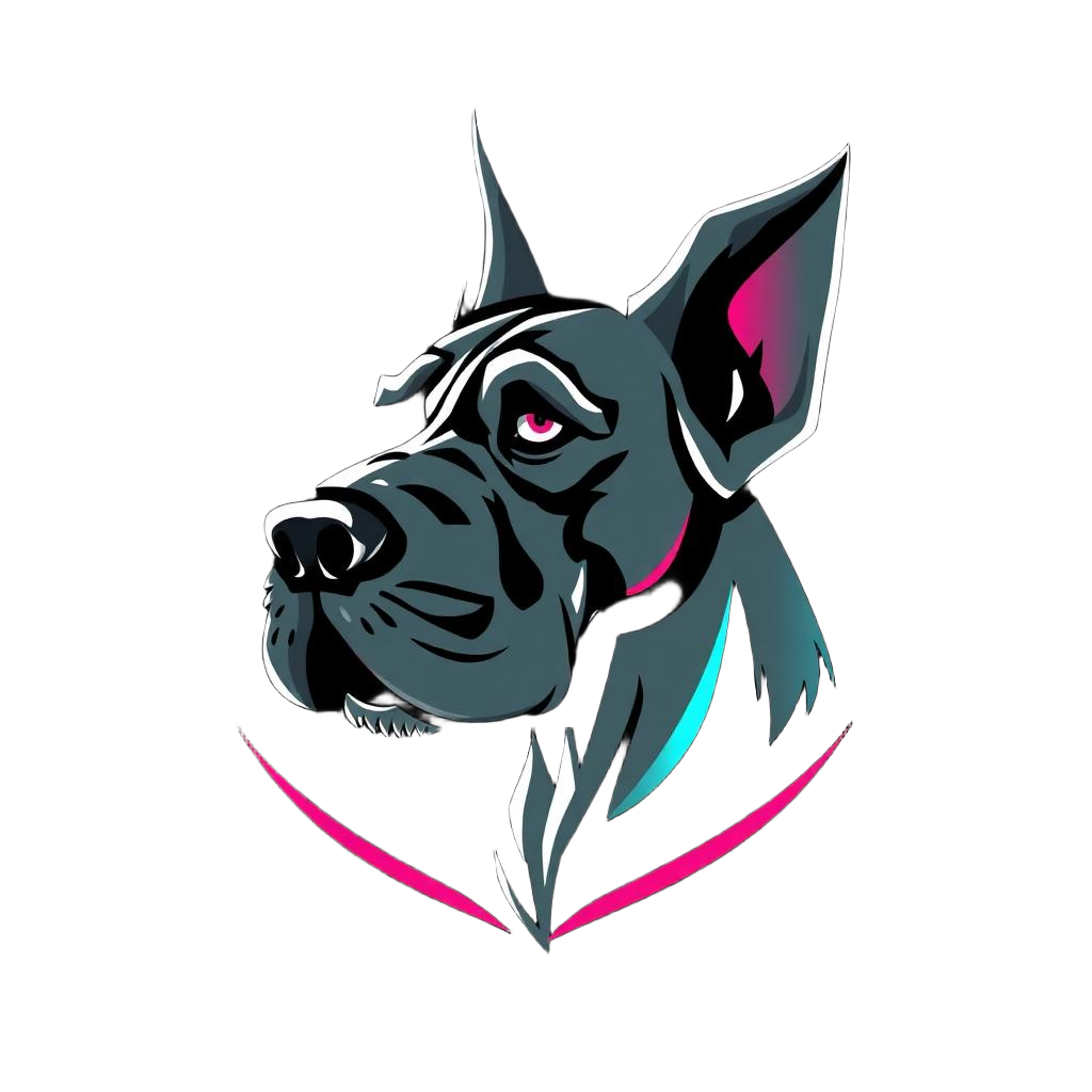 Scruffy the Great Dane mascot